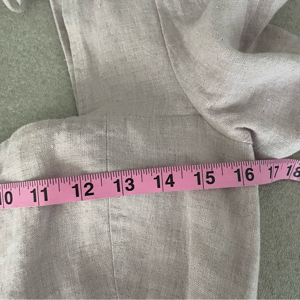 Ganni Lilac Hemp Dress Size 38 - Picture 3 of 7